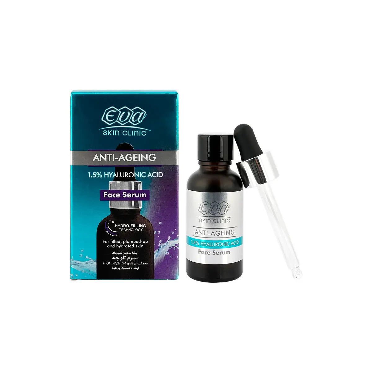 Eva Skin Clinic Anti-Ageing Hyaluronic Acid Face Serum 30ml