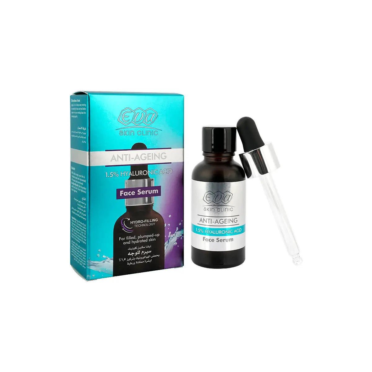 Eva Skin Clinic Anti-Ageing Hyaluronic Acid Face Serum 30ml