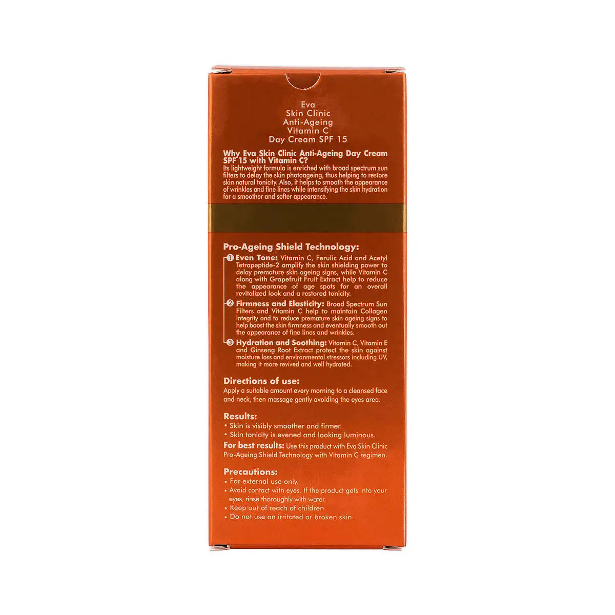 2-Eva Skin Clinic Anti-Ageing Vitamin C Day Cream SPF15 50ml +1