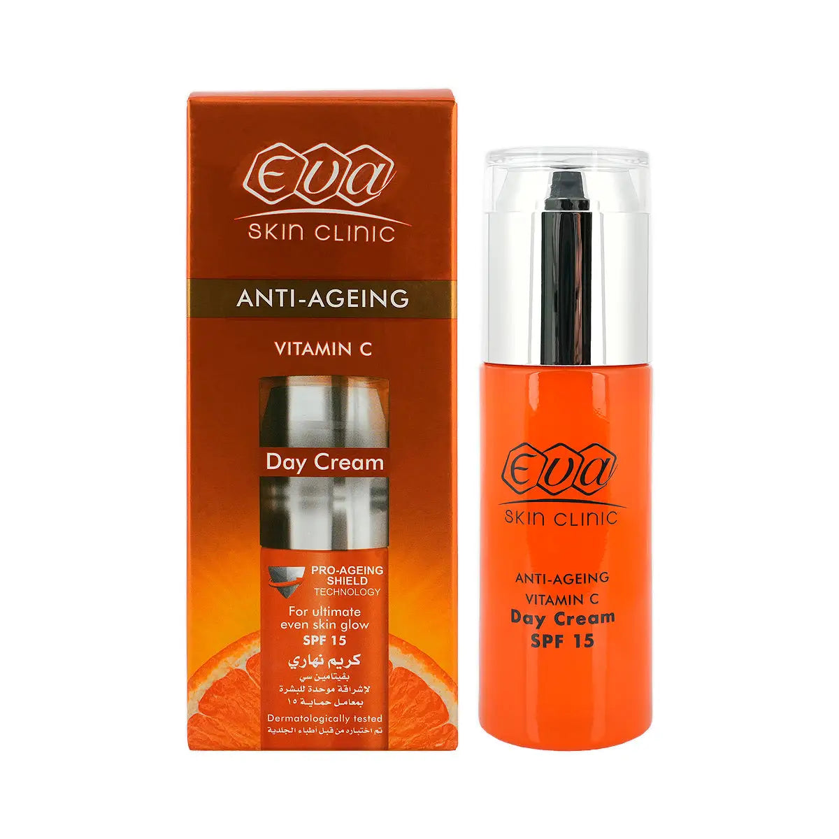 5-Eva Skin Clinic Anti-Ageing Vitamin C Day Cream SPF15 50ml +4