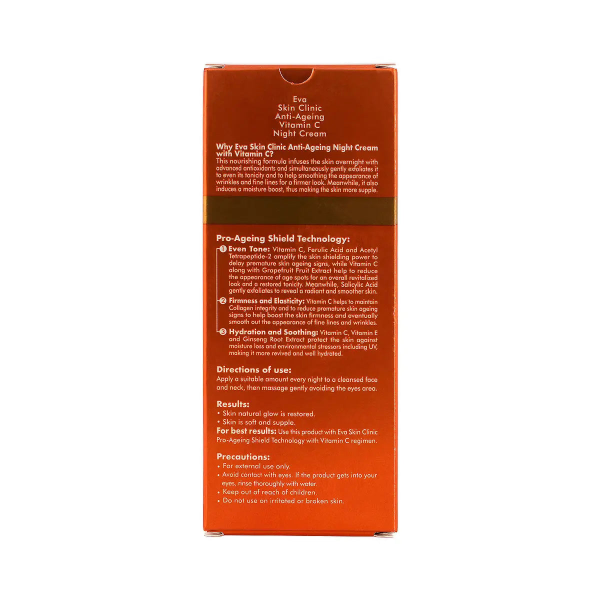 Eva Skin Clinic Anti-Ageing Vitamin C Night Cream 50ml