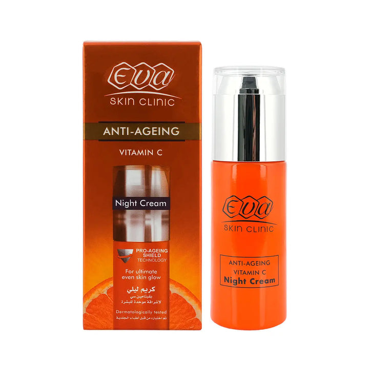 60903-Eva Skin Clinic Anti-Ageing Vitamin C Night Cream 50ml +4