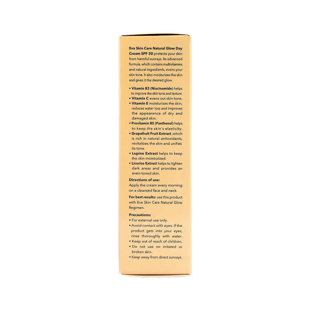 60904-Eva Skin Care Natural Glow Day Cream SPF30 50g +3