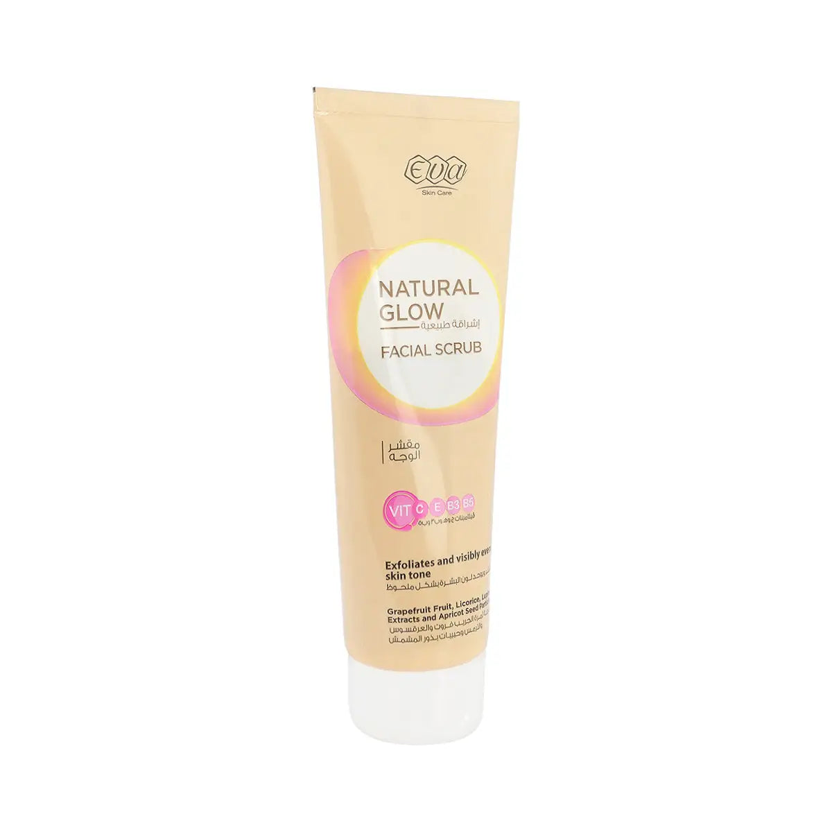 Eva Skin Care Natural Glow Facial Scrub 100ml