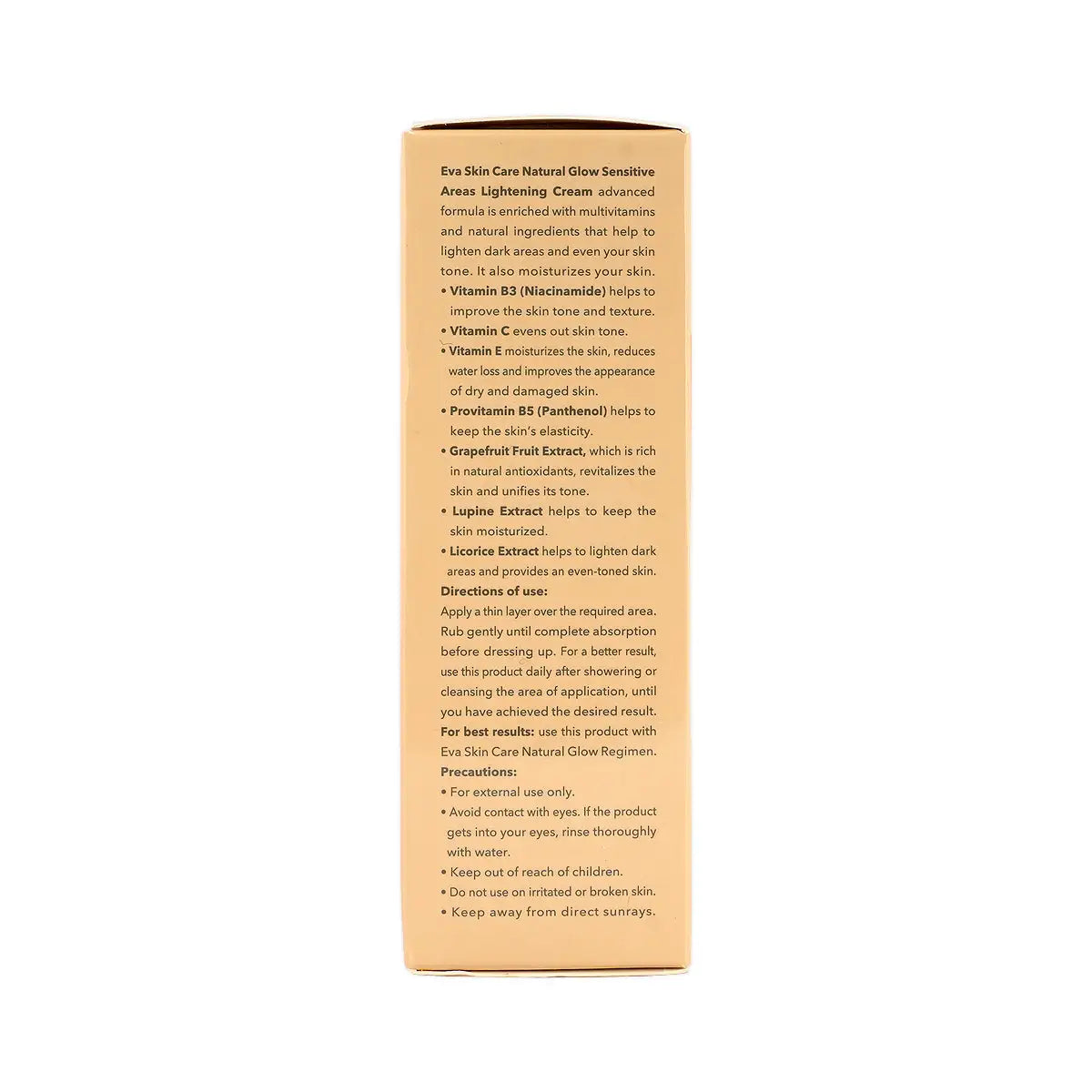 Eva Skin Care Natural Glow Sensitive Areas Light Cream 50g