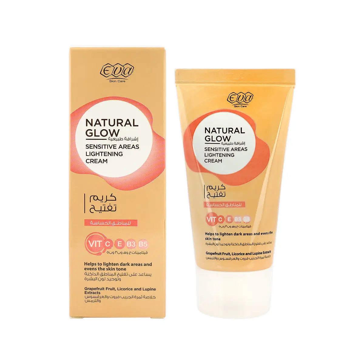 Eva Skin Care Natural Glow Sensitive Areas Light Cream 50g