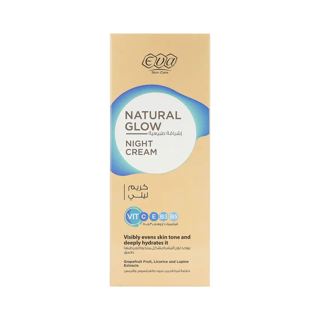 60910-Eva Skin Care Natural Glow Night Cream 50g +4