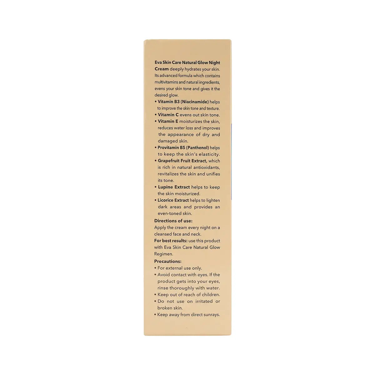 Eva Skin Care Natural Glow Night Cream 50g