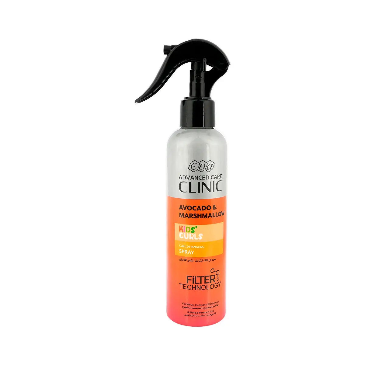 1-Eva Advanced Care Clinic Kids Curls Detangling Spray 185mL