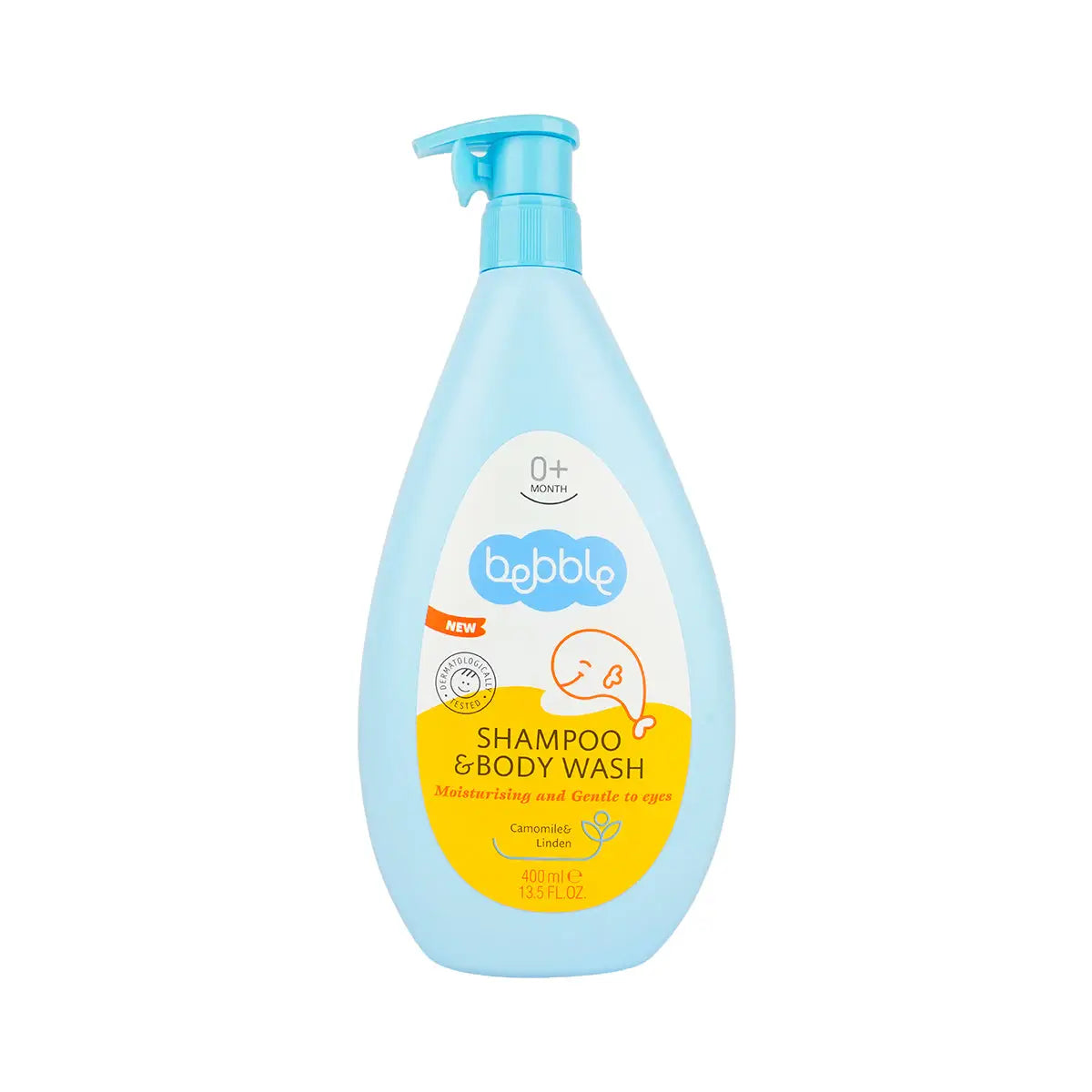 Bebble Shampoo & Body Wash Chamomile & Linden 400mL
