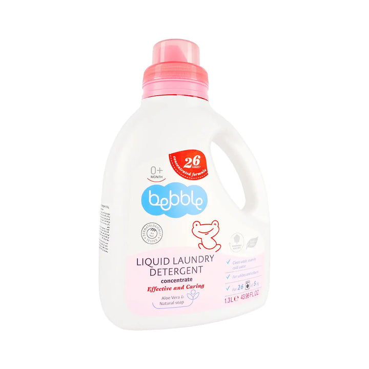 60923-Bebble Liquid Laundry Detergent 1300mL +1