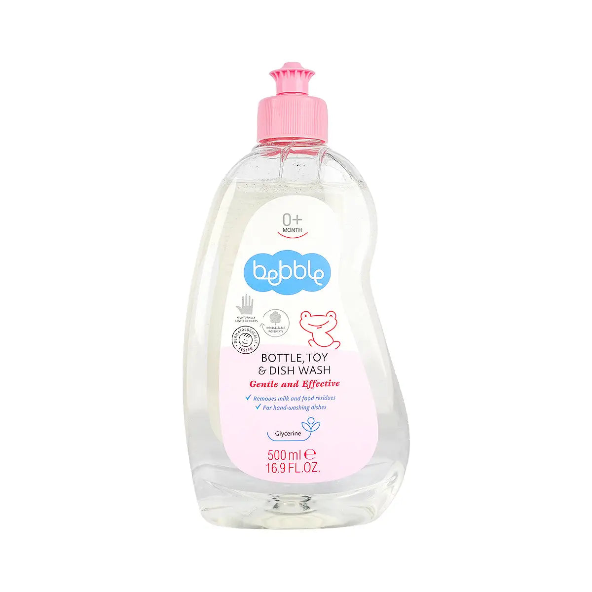 Bebble Bottle, Toy & Dish Wash 500mL