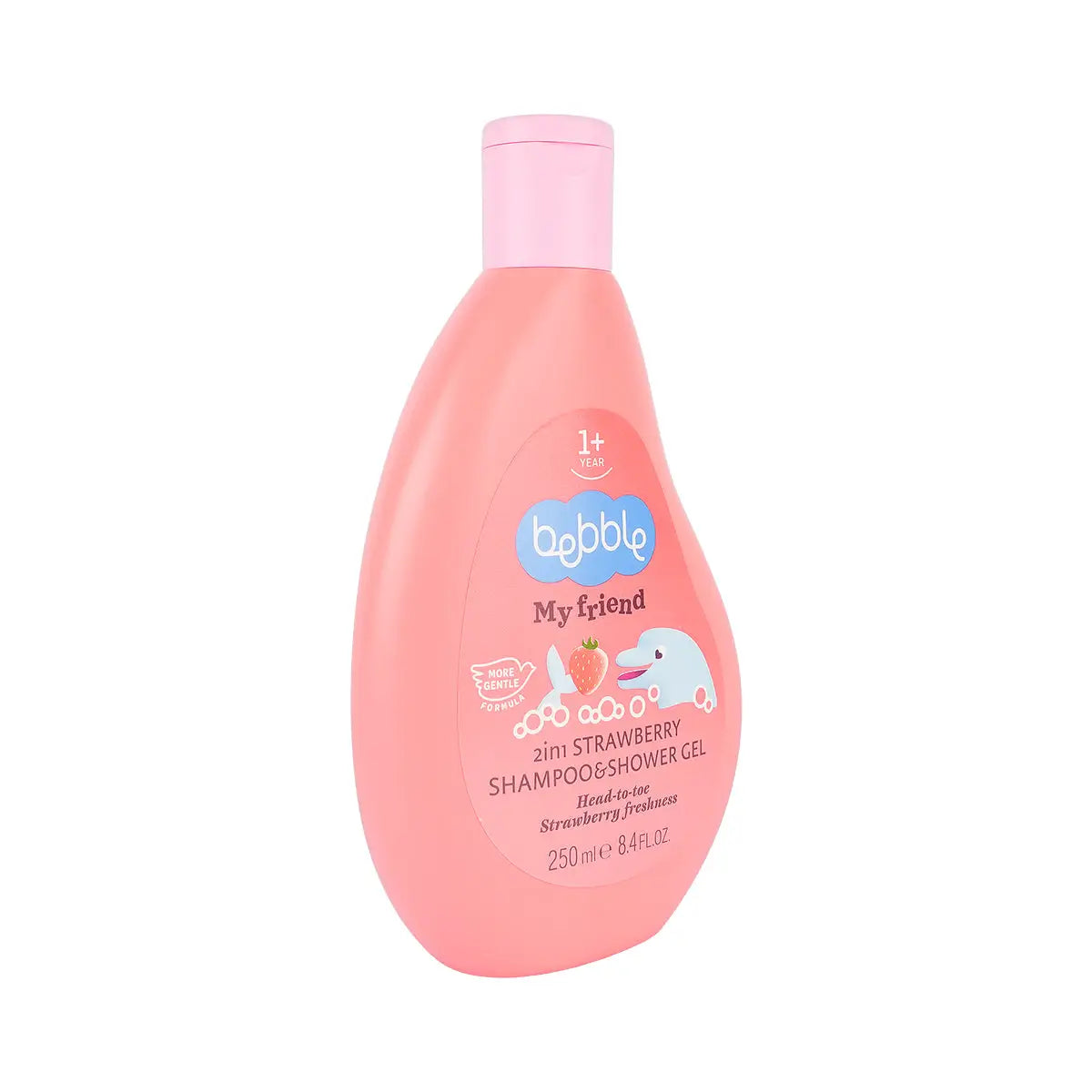 Bebble My Friend 2-in-1 Strawberry Shampoo &Shower Gel 250mL