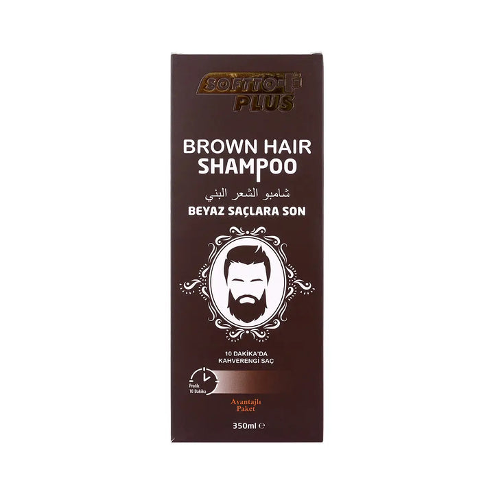 60934-Softto Plus Brown Hair Shampoo 350mL +4