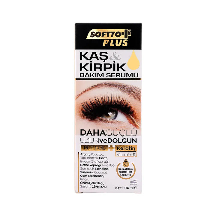 60935-Softto Plus Eyebrow &amp; Eyelash Care Serum 10mL +3