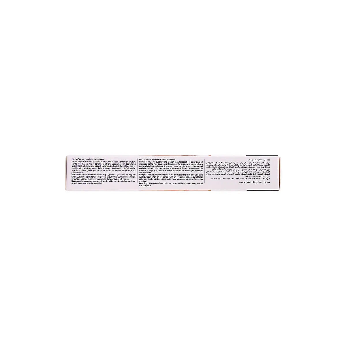 6-Softto Plus Eyebrow & Eyelash Care Serum 10mL +5