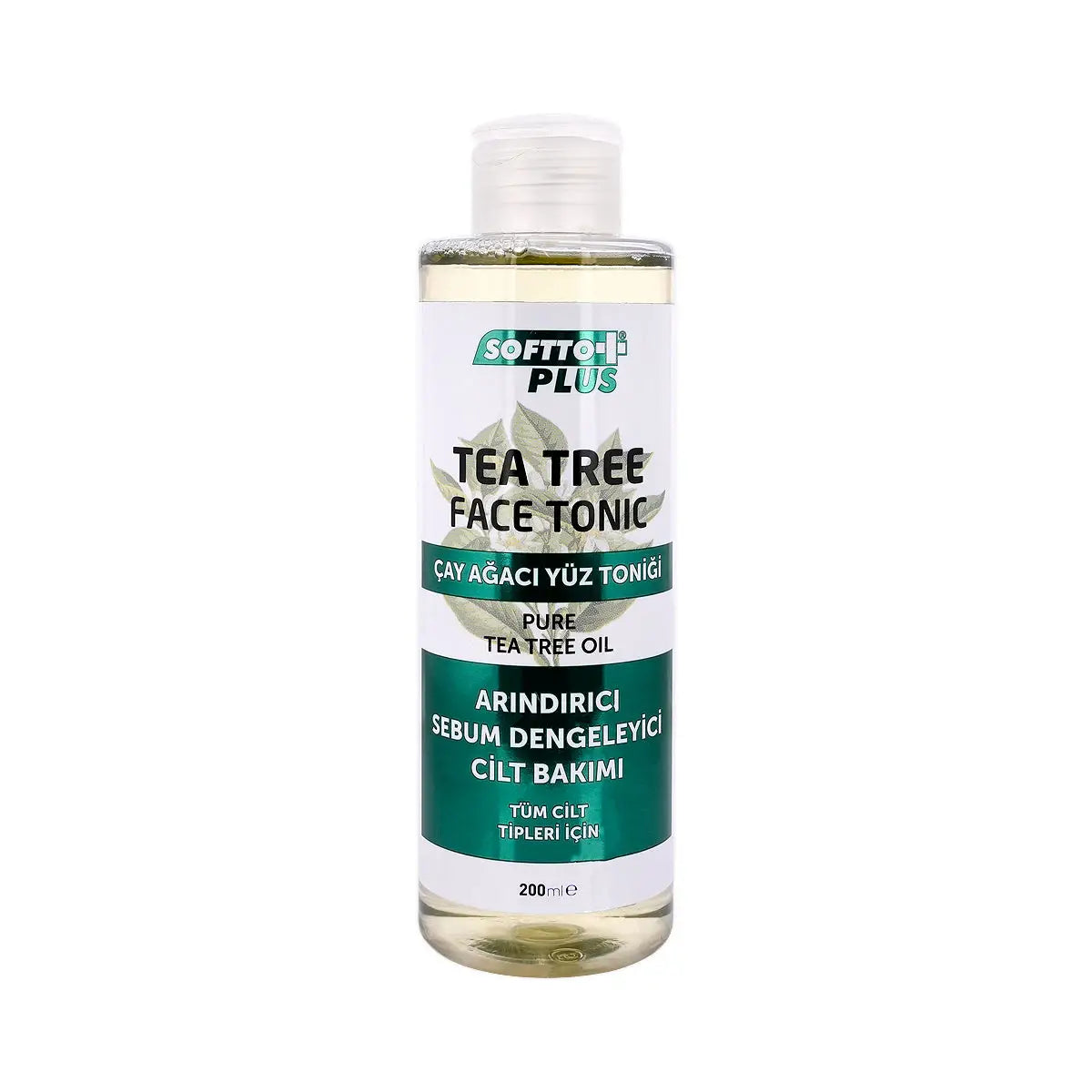 1-Softto Plus Tea Tree Face Tonic 200mL