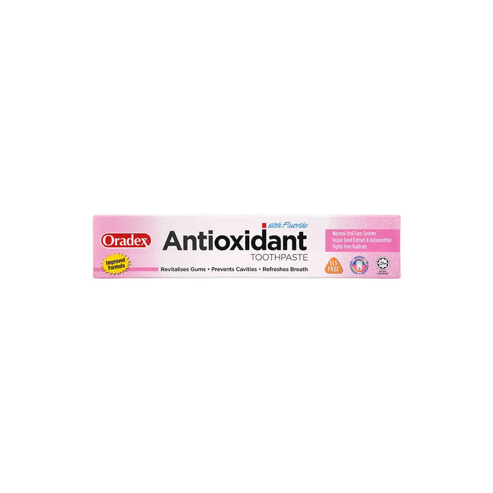 60942-Oradex Antioxidant Toothpaste With Fluoride 120g +1