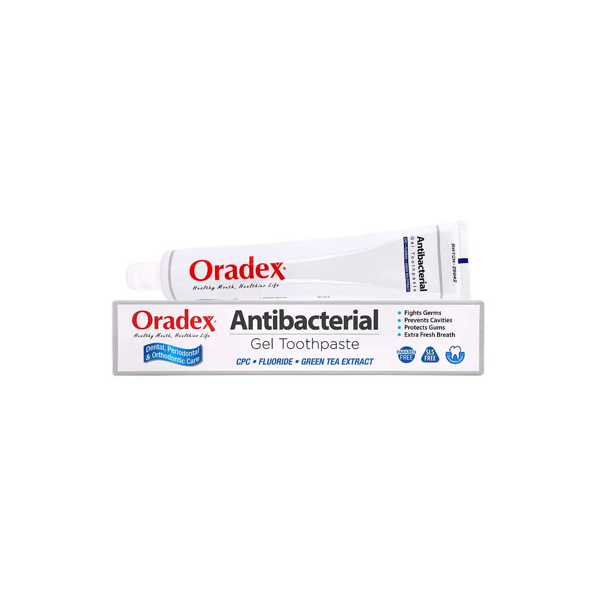 1-Oradex Antibacterial Gel Toothpaste 120g