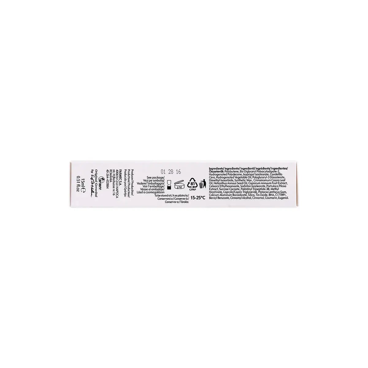 6-Gerovital Volume Booster Lip Cream 15mL +5