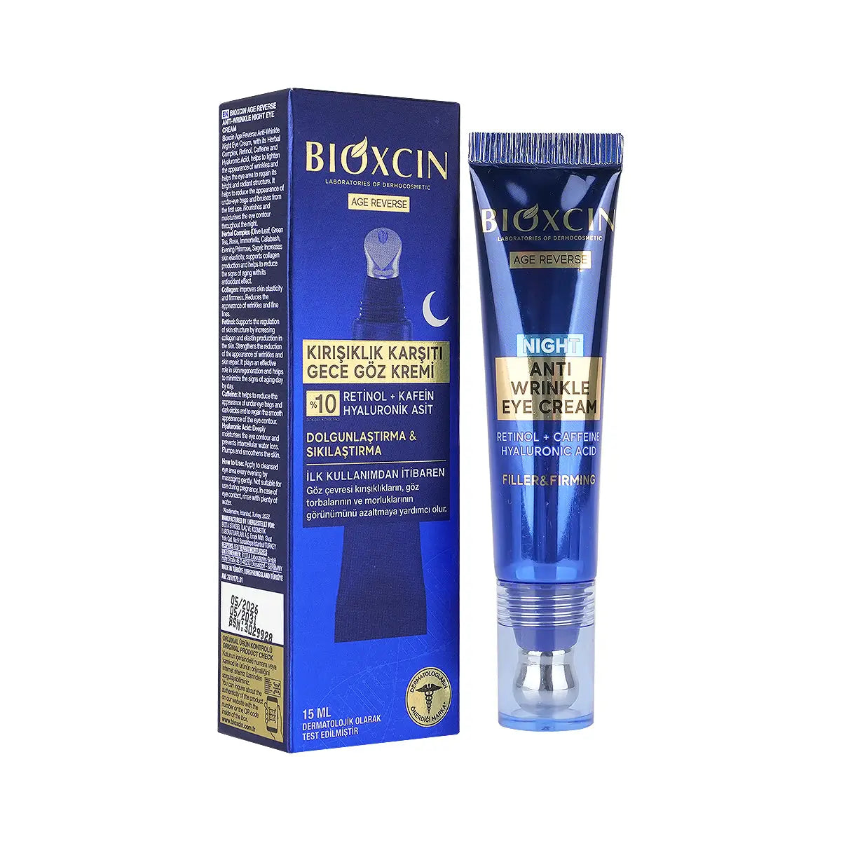 Bioxcin Age Reverse Anti-Wrinkle Eye Cream 15mL