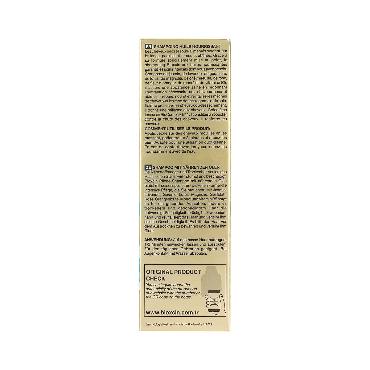 Bioxcin Nourishing Oils Shampoo For Hair Loss 300mL