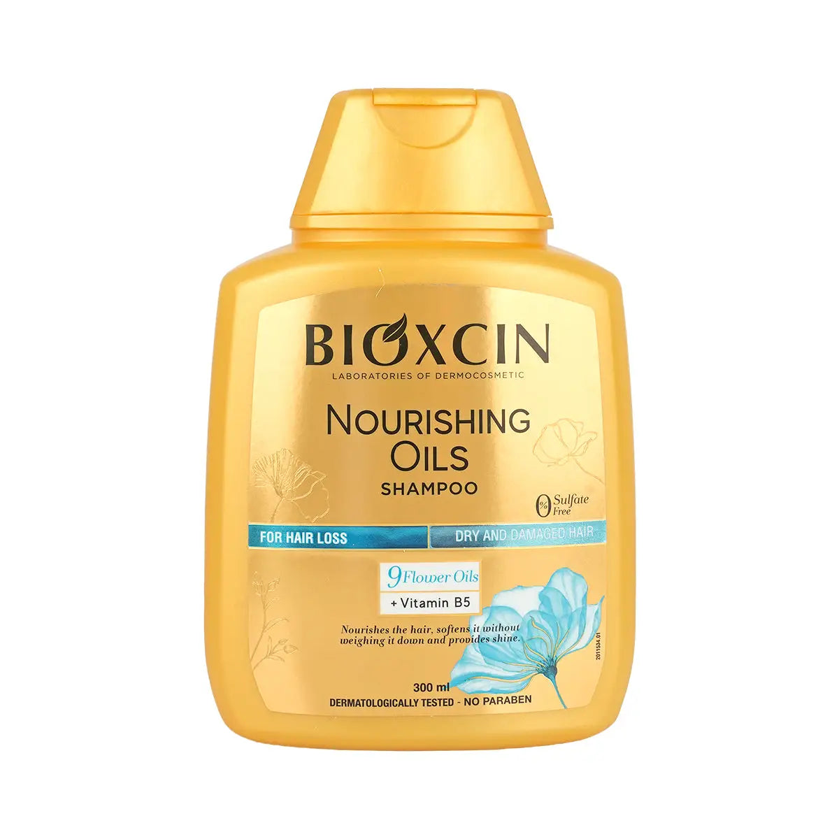 Bioxcin Nourishing Oils Shampoo For Hair Loss 300mL
