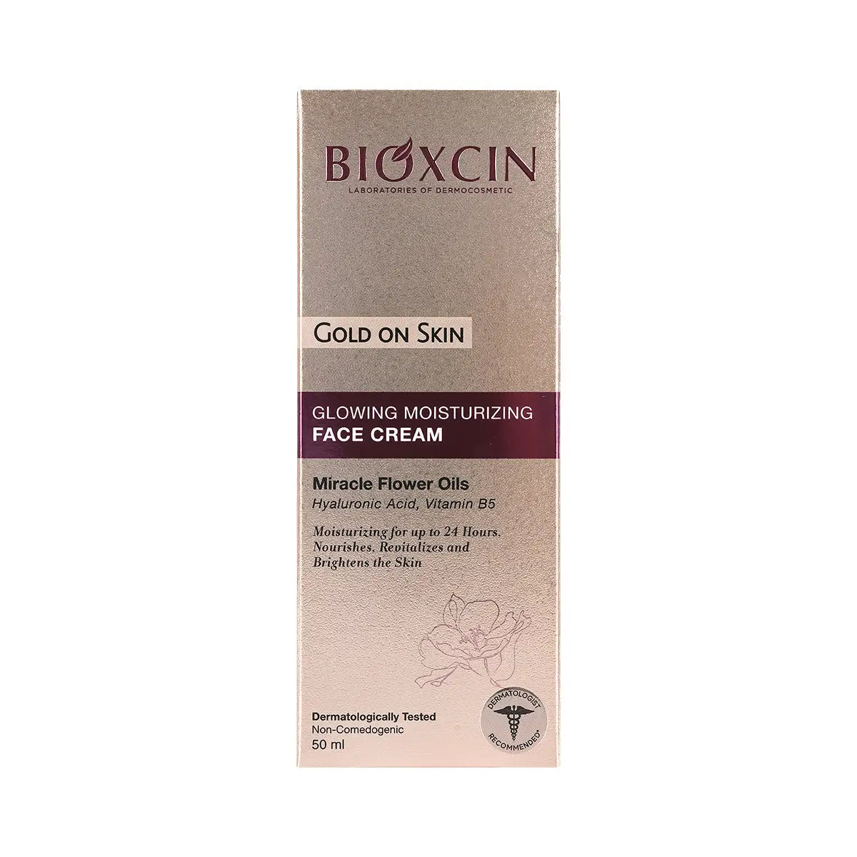 Bioxcin Gold On Skin Glowing Moisturizing Face Cream 50mL