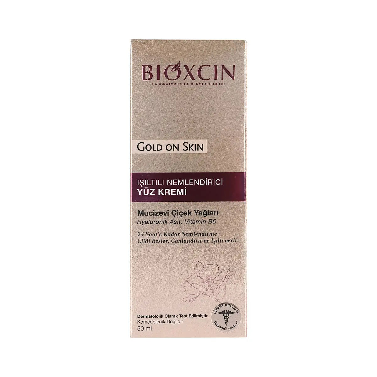 Bioxcin Gold On Skin Glowing Moisturizing Face Cream 50mL