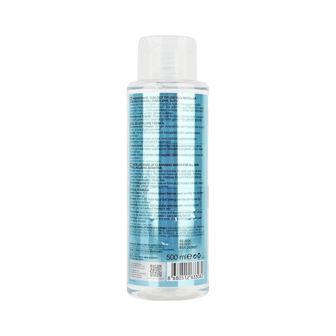 60972-Bioxcin Hydra Micellar Make-Up Cleansing Water 500mL +2
