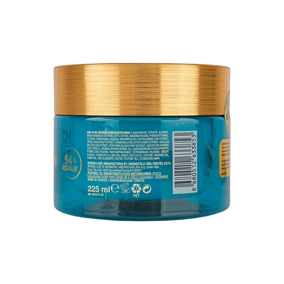 Bioxcin Keratin & Argan Repairing Hair Mask 225mL