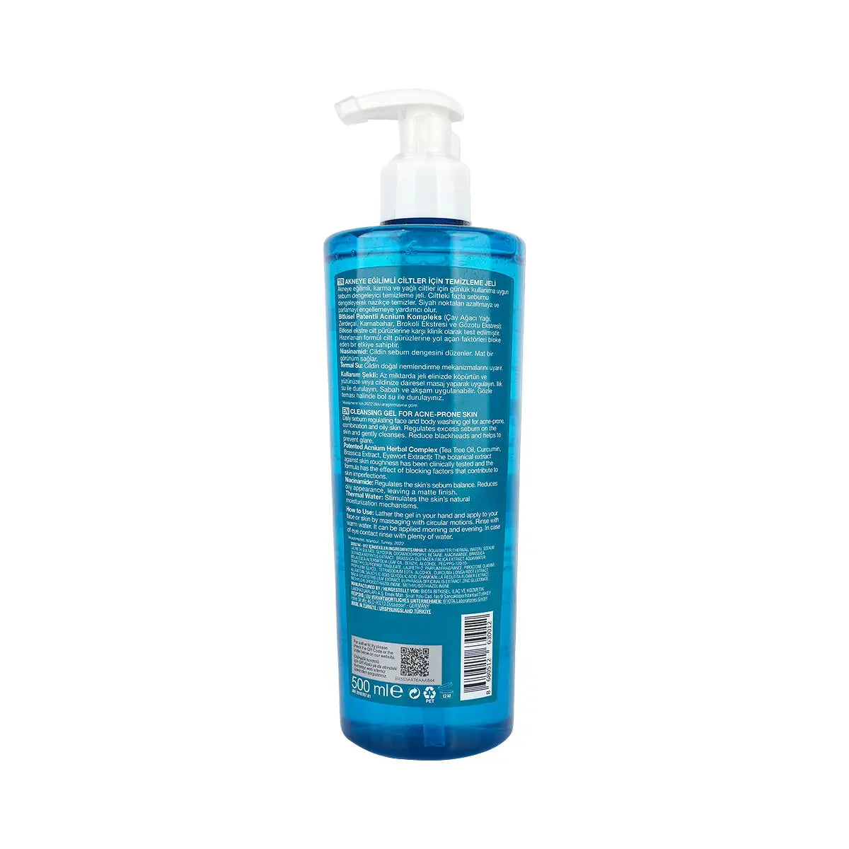 Bioxcin Acnium Cleansing Gel For Acne Skin 500mL