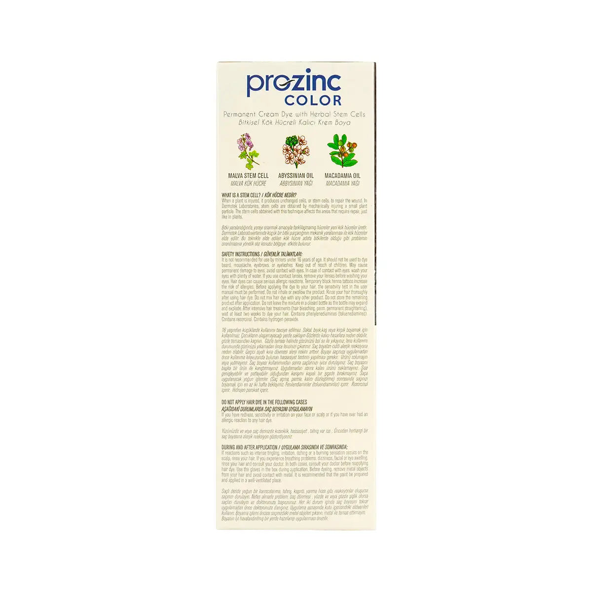 Prozinc Hair Color 6.3-Dark Golden Blonde