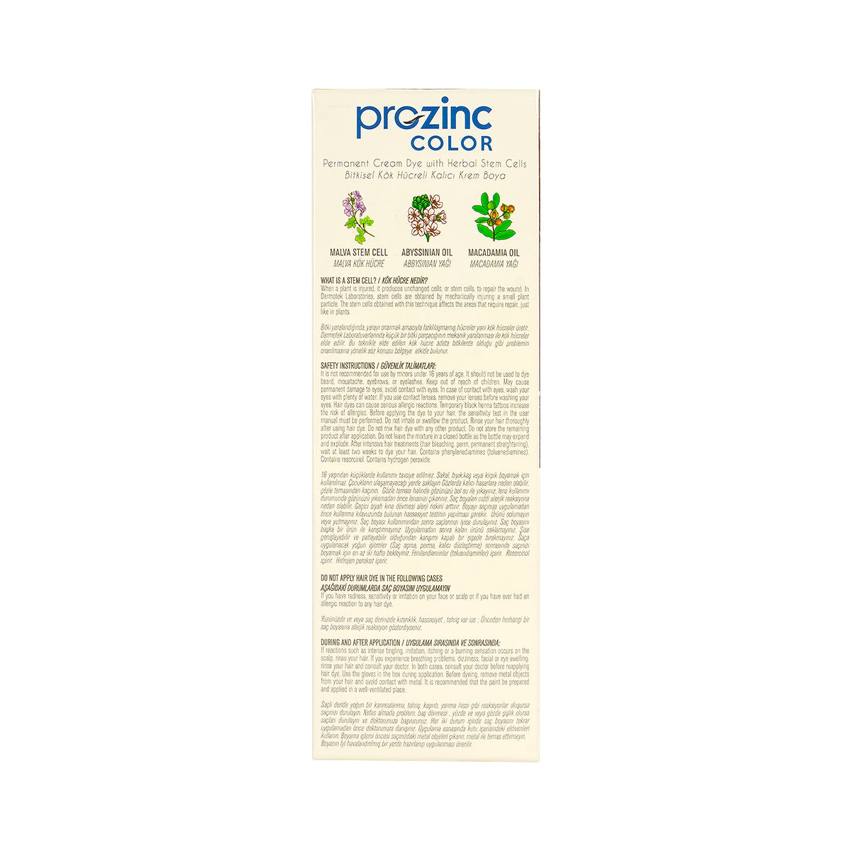 Prozinc Hair Color 7.0-Blonde
