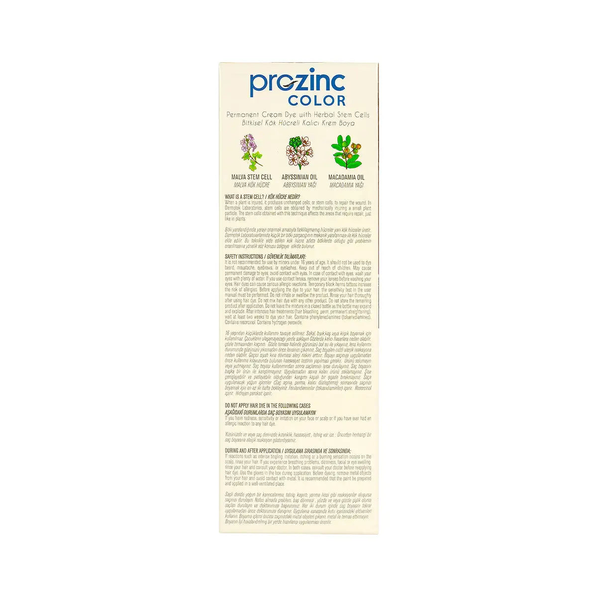 60982-Prozinc Hair Color 7.0-Blonde +2