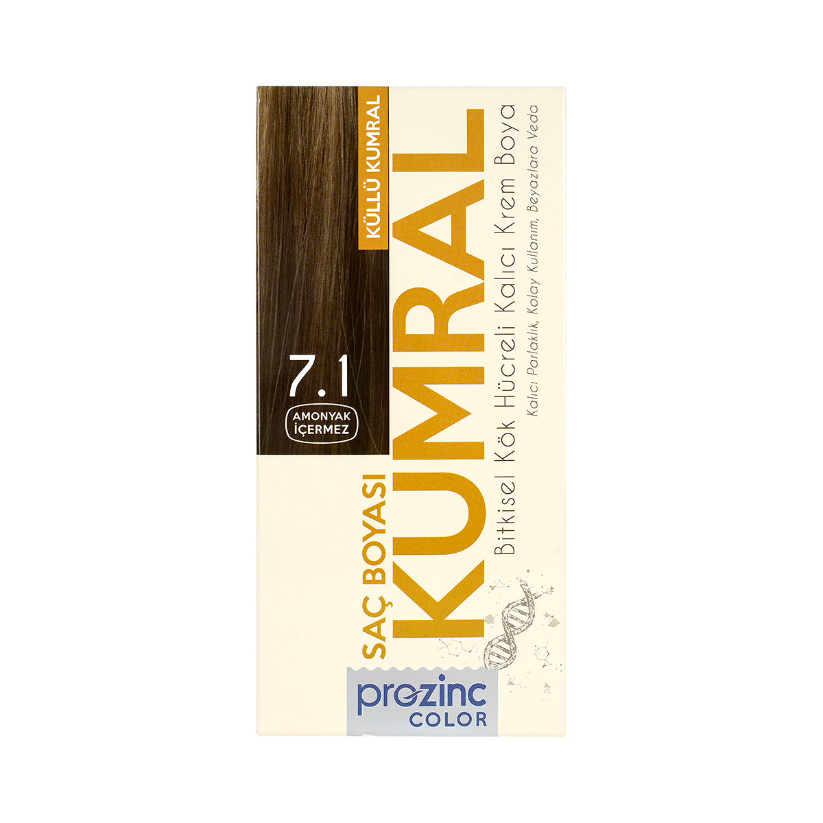 Prozinc Hair Color 7.1-Ash Blonde