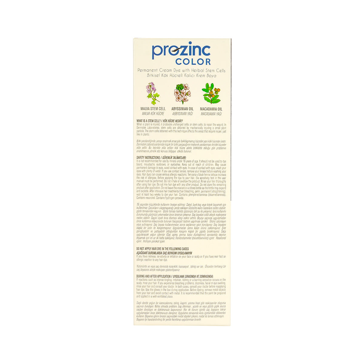 Prozinc Hair Color 7.1-Ash Blonde