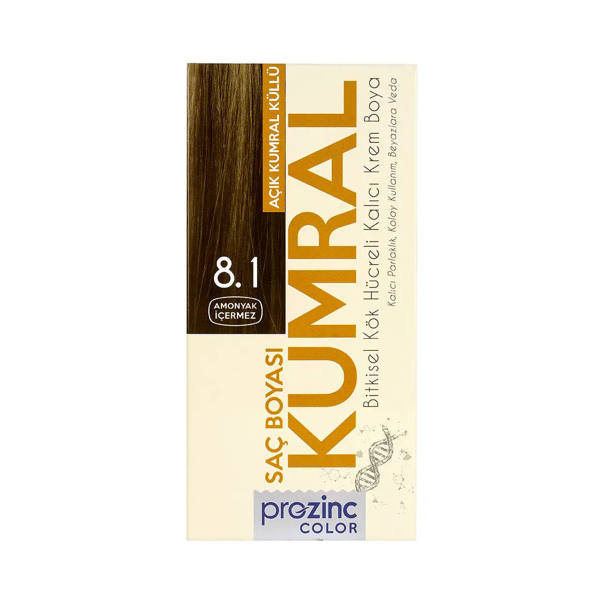 Prozinc Hair Color 8.1-Light Ash Blonde