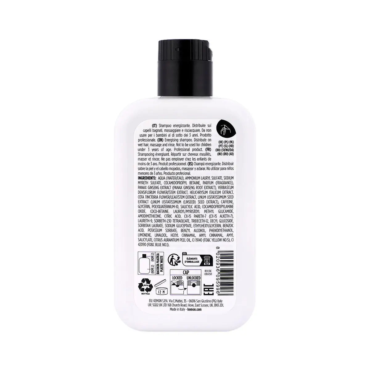 60999-Kemon Care Energy Shampoo 250ml +2