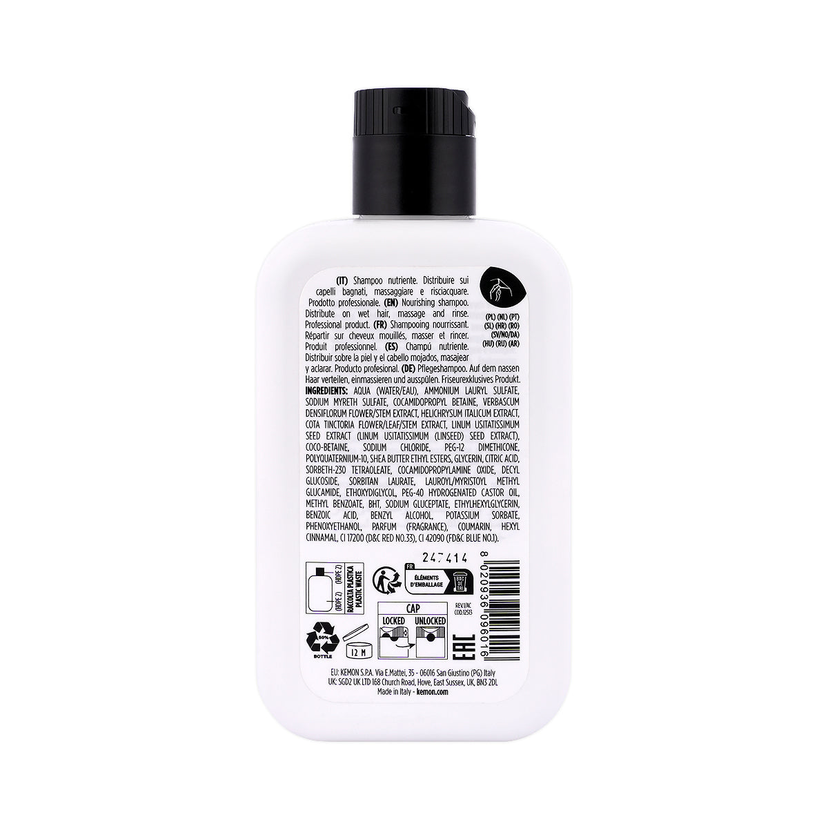 3-Kemon Care Nourish Shampoo 250ml +2
