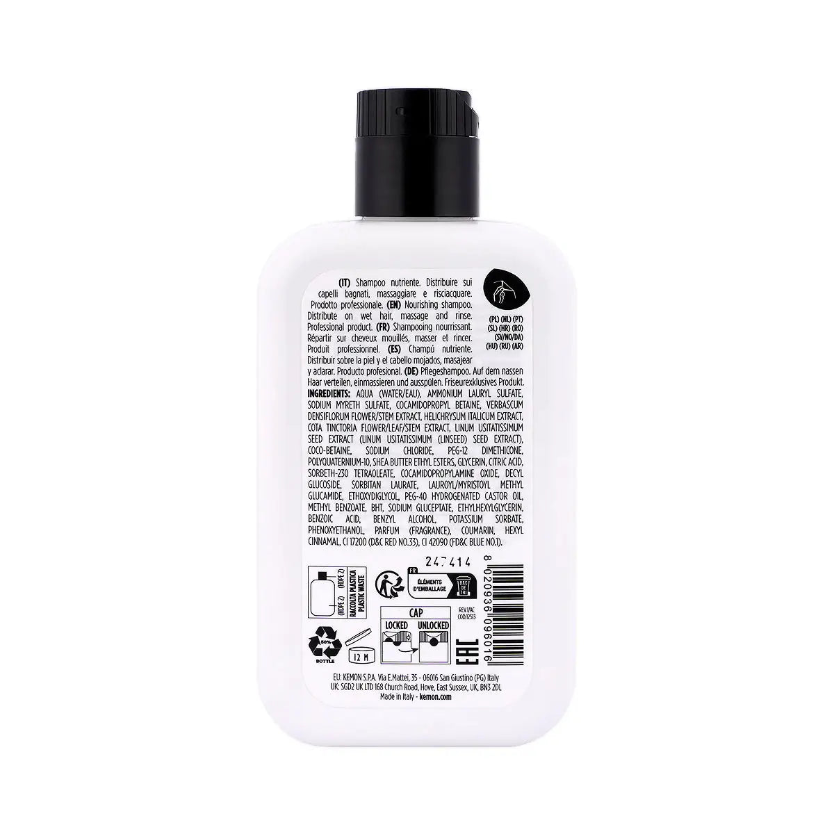 61003-Kemon Care Nourish Shampoo 250ml +2
