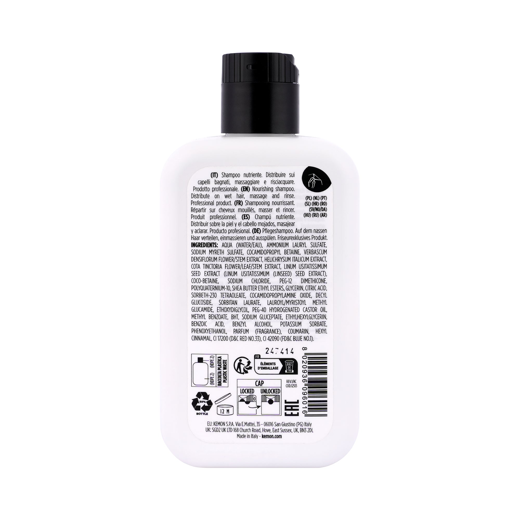 61003-Kemon Care Nourish Shampoo 250ml +2