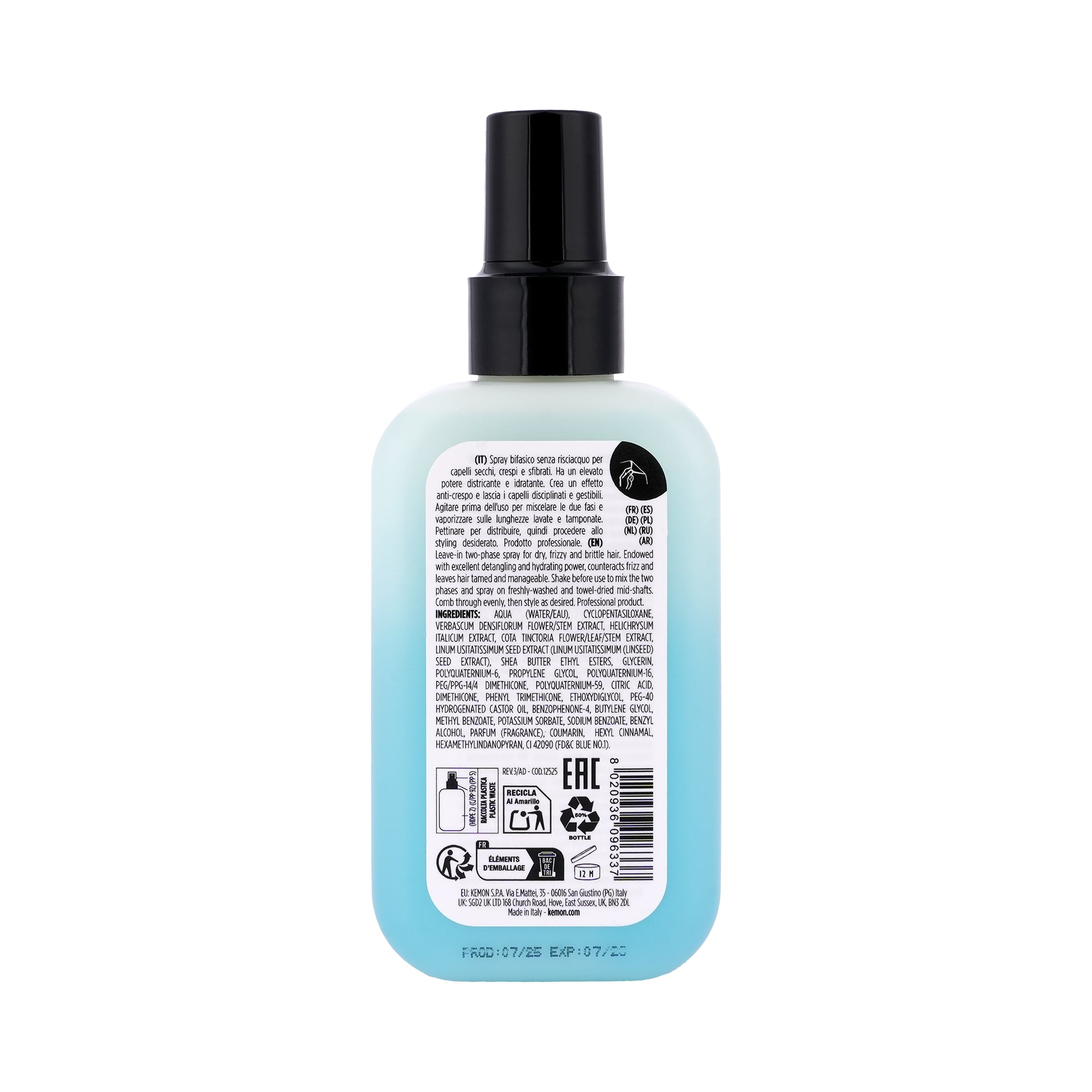 61004-Kemon Care Nourish Spray 2 Phase 200ml +2