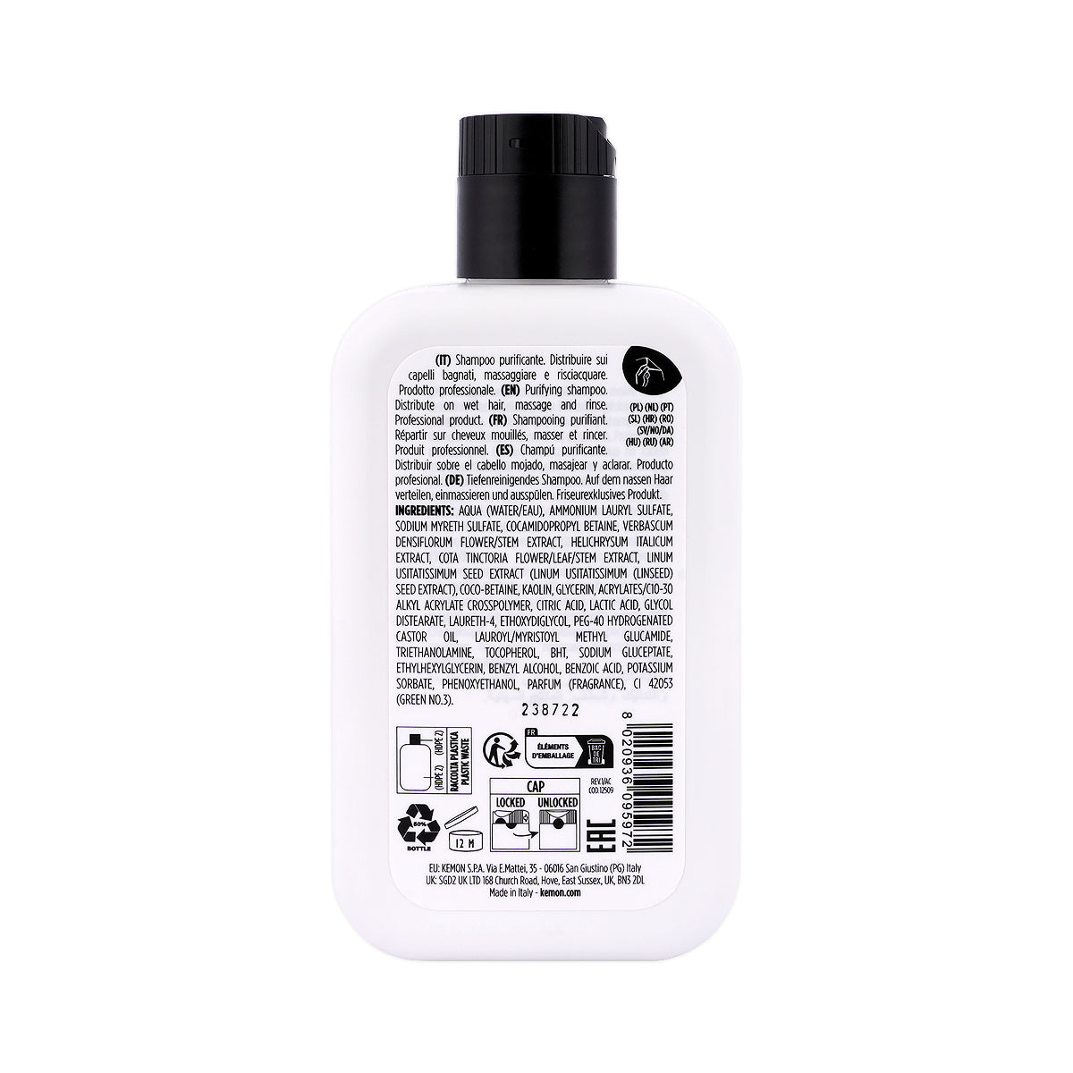 3-Kemon Care Purity Scalp Shampoo 250ml +2