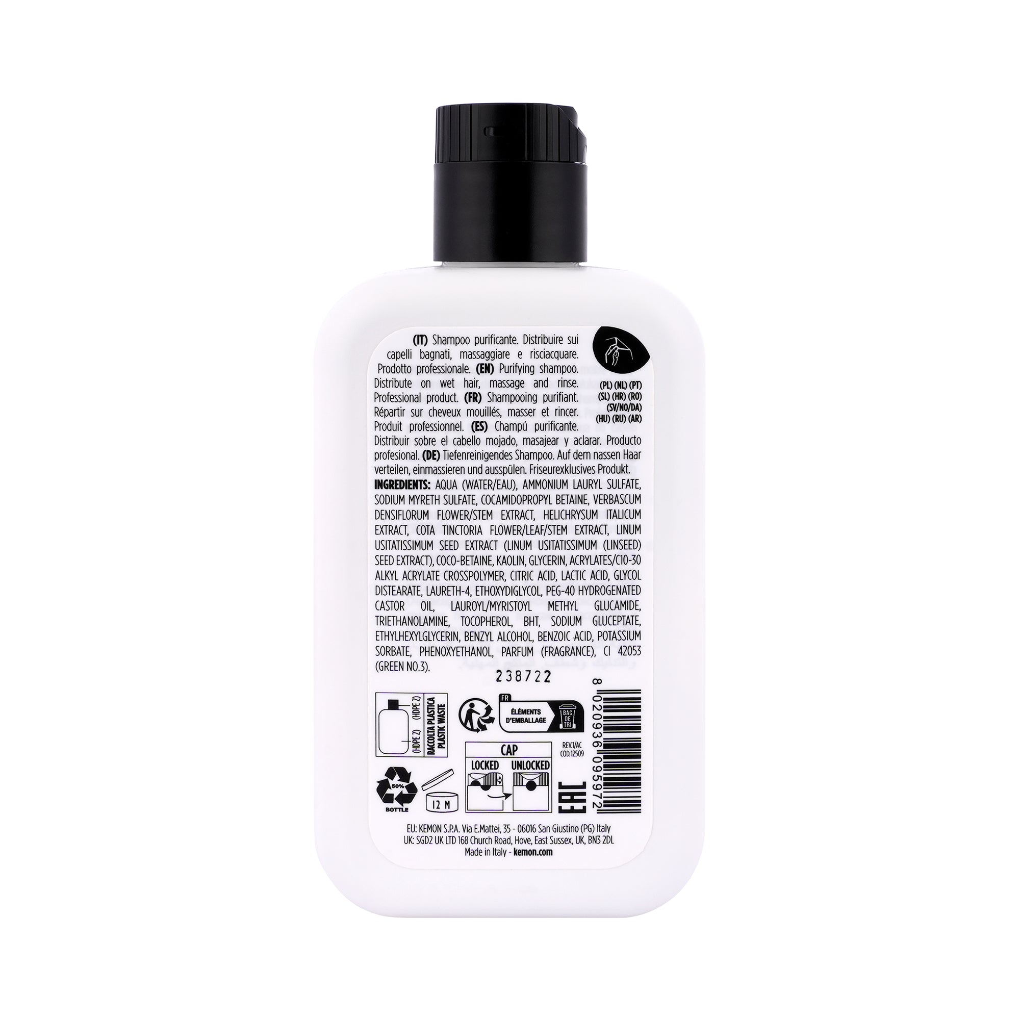 61006-Kemon Care Purity Scalp Shampoo 250ml +2