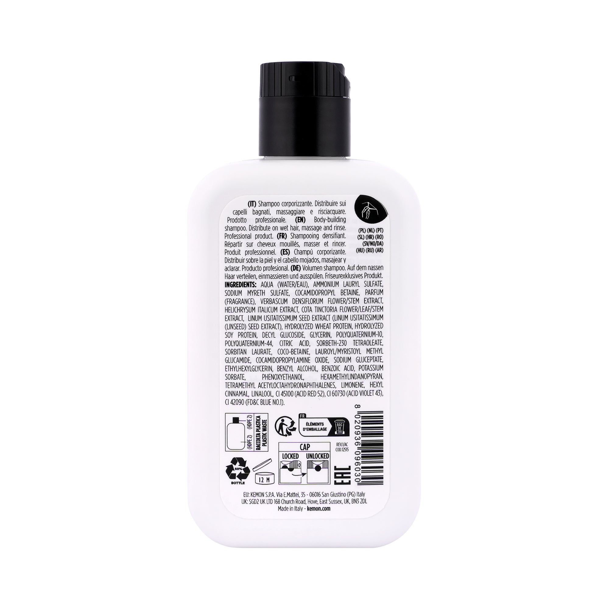 61007-Kemon Care Volume Shampoo 250ml +2