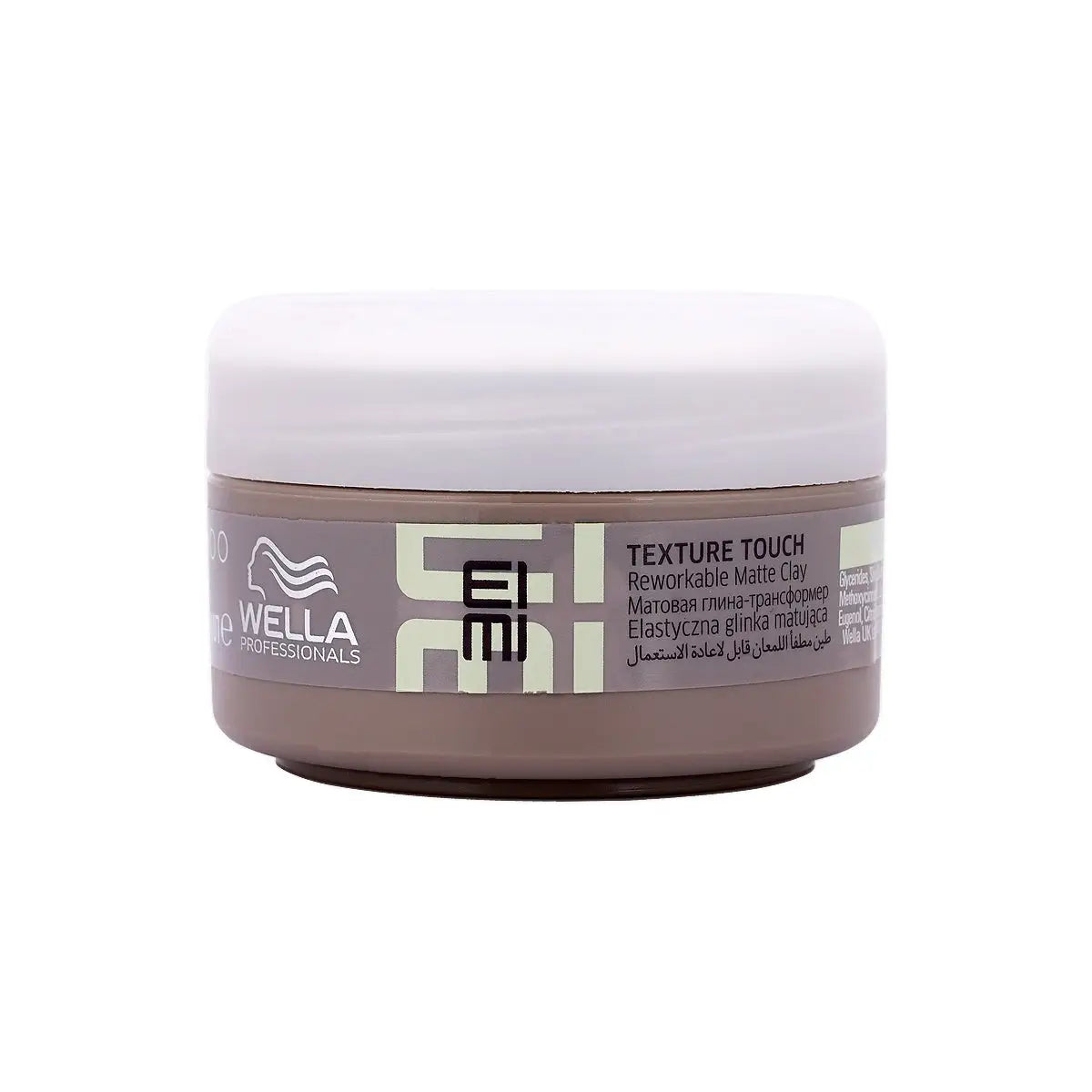 61020-Wella Eimi Texture Touch Reworkable Matte Clay 75ml +1