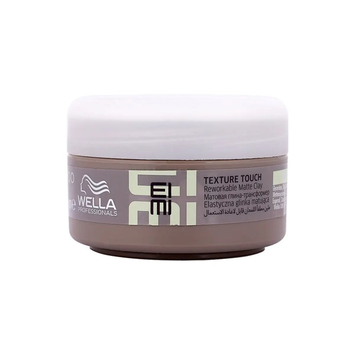 61020-Wella Eimi Texture Touch Reworkable Matte Clay 75ml +1