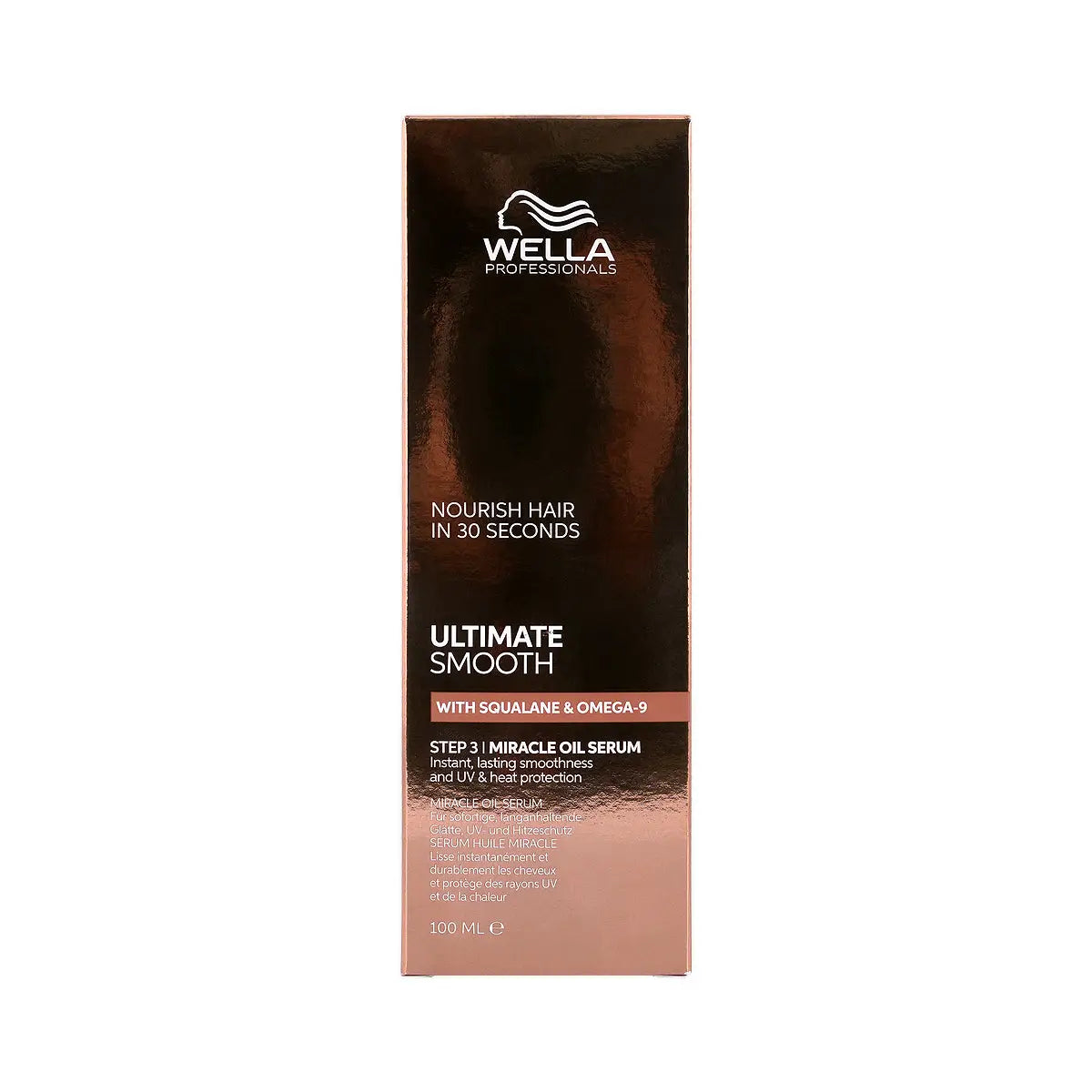 61023-Wella Ultimate Smooth Miracle Oil Serum 100ml +5