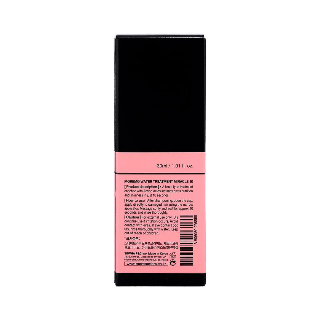 61035-Moremo Water Treatment Miracle 10 30ml +1